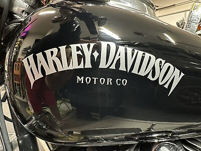 2 Harley Davidson Tank Decals Stickers Fits Dyna Sportster Street Glide $13.99