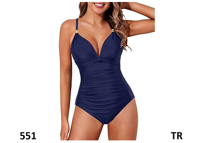 #ad Aqua Eve Tummy Control Swimsuits for Women One Piece Bathing Suit Push Up XL $26.39