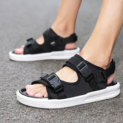 Men#x27;s Summer New Style Sandals Casual Beach Shoes Non slip Slippers Top $30.89