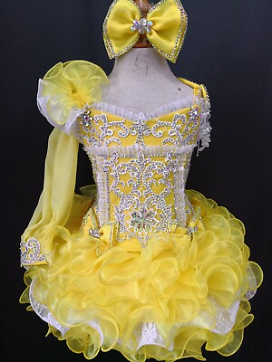 #ad Jenniferwu Baby Girl Tutu Dress Pageant Birthday Party Dress for Toddler Girls $95.00