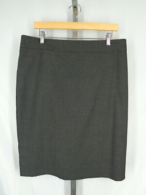 #ad Ann Taylor Factory Black White Pencil Skirt Size 14 New $39.95