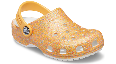 Crocs Kids#x27; Shoes Classic Glitter Clogs Sparkly Shoes for Girls and Boys $20.00