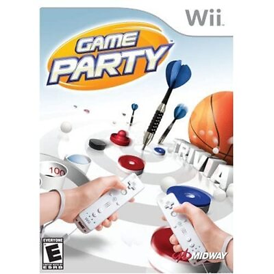#ad Game Party For Wii And Wii U Arcade 3E $7.01