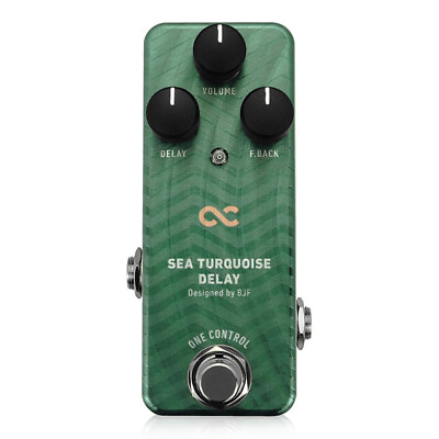 #ad One Control SEA TURQUOISE DELAY guitar effector echo Built in Battery Type 10cm $138.99