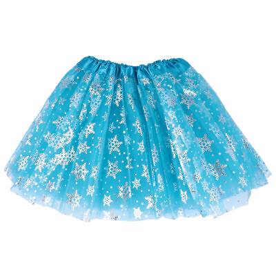 #ad Girls#x27; Mesh Skirt Rainbow Tutu Dress: Tulle Petticoat Costume for Toddlers $9.48