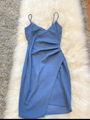 #ad Blue dress Size:S $16.00