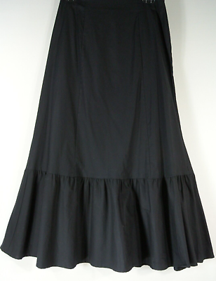 #ad NEW REFORMATION Sunnie Skirt in Black Size 4 #P1995 $84.99