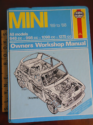 #ad Haynes Repair Manual 646 Mini 1969 1988 British Leyland BL Austin Morris GBP 10.99