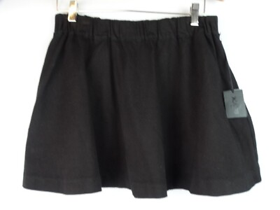 #ad Joe#x27;s Jeans Black Collection Women#x27;s Skirt Size Large Black Mini Skirt Paloma $38.95