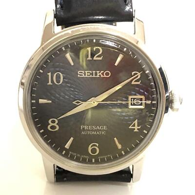 #ad #ad SEIKO PRESAGE SARY165 4R35 04A0 Automatic Cocktail Men#x27;s Watch Good $313.99