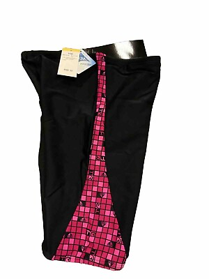 #ad TYR Men#x27;s Red pink Swim Jammer Racer New W TAGS SZ 32. $19.95