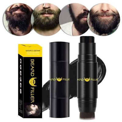 #ad Beard Pencil Filler For Men Black Beard Moustache Pen Waterproof Long Lasting $11.28
