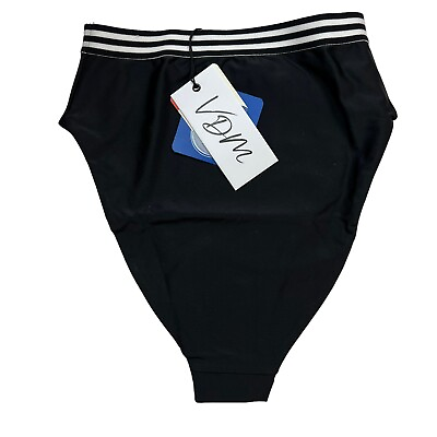 VDM the Label Black Bikini Bottom New Large $31.20