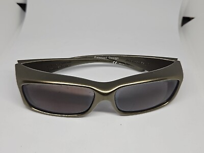 #ad Jonathan Paul Fitover Eyewear Sunglasses SMALL Razor in Gun Metal amp; Gray RZ005 $23.99