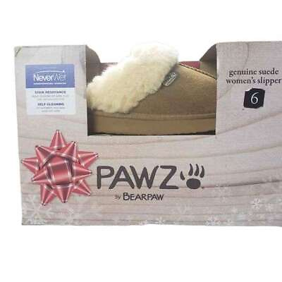 #ad PAWZ by Bearpaw Women#x27;s Genuine Suede Mackenzie Slipper $21.75