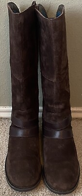 #ad The North Face Suede Brown Boots Size 8 Primaloft 200 Gram $55.00