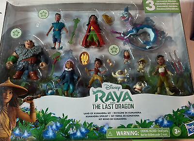 ⚡️Disney Raya 20 Pc Figure and the Last Blue Dragon Land of Kumandra Play Set $19.99