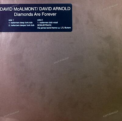 #ad #ad David Arnold Diamonds Are Forever Maxi 1997 VG VG #x27;* $8.69