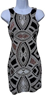 #ad Party Women Dress Formal Sparkly Bodycon Size 1 $20.00
