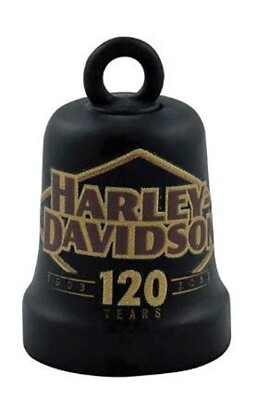 Harley Davidson 120th Anniversary Black Ride Bell Collectors#x27; Quality HRB125 $26.99