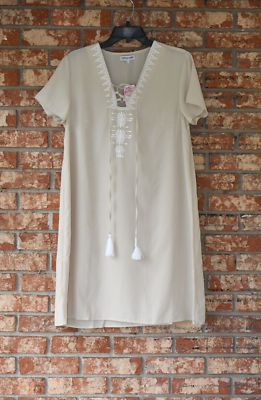 #ad Buckhead Betties Stone Short Sleeve Luna Dress Size L NWT $23.80