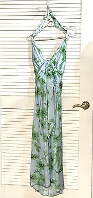 #ad Ramy Brook Floral Print Luna Dress 12 NWT Back Zip Women $99.00
