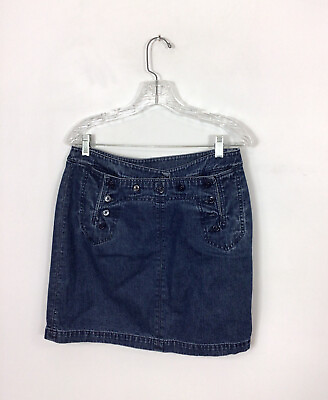 #ad Ralph Lauren Jean Skirt Womens 12 $19.95