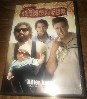 #ad The Hangover DVD 2009 Bradley Cooper Zach Galifianakis Ed Helms Party Las Vegas $4.99