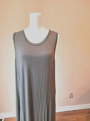 #ad Women#x27;s Large Maxi Dress Olive Color $12.00