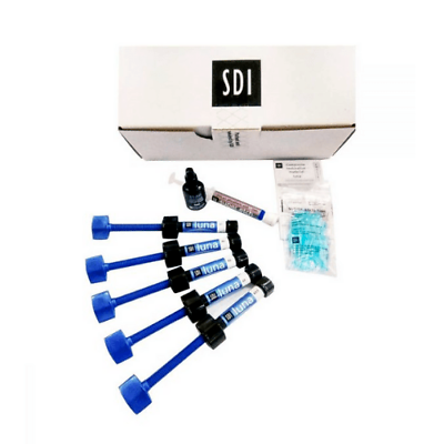 #ad Dental SDI LUNA Nano Hybrid amp; Micro Filler Kit 5 CompositeBondEtch 2ml $64.99