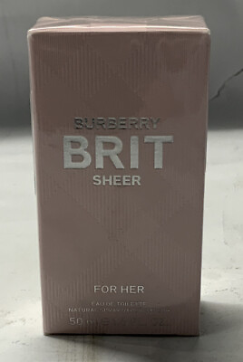 Burberry Brit Sheer for Her Eau de Toilette Natural Perfume Spray $38.00