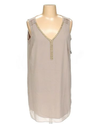 SL Fashions Womens Plus Embellished Sleeveless Cocktail Dress Size 18W $119.00 $27.99