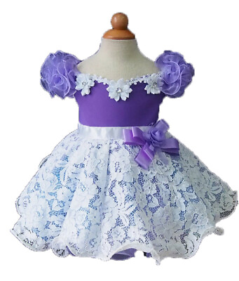 #ad Jenniferwu Pageant Party Princess Birthday Dresses Tulle Tutu Dress for Girls $67.15