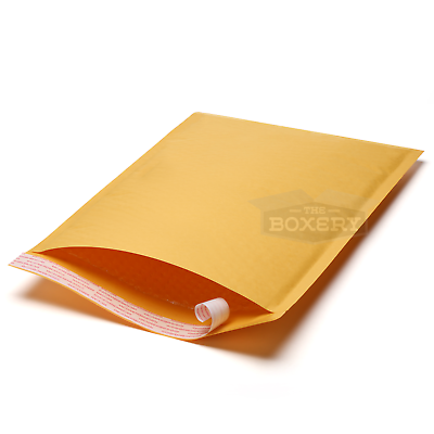 #ad Kraft Bubble Mailers Padded Shipping Protection Envelopes Bubble The Boxery $287.50