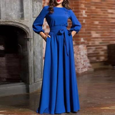 #ad Womens Evening Maxi Dress Formal Party Ball Gown Prom Bridesmaid Long Cocktail $22.95