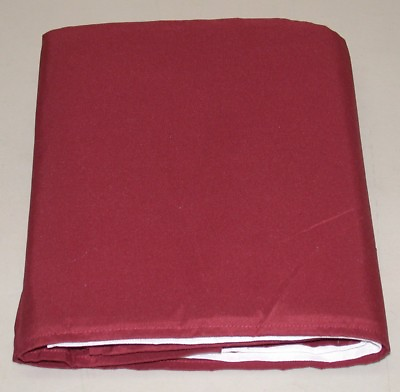 Tailored Bed Skirt 14quot; Drop Burgundy Full 54quot; x 75quot; **NEW** $19.99