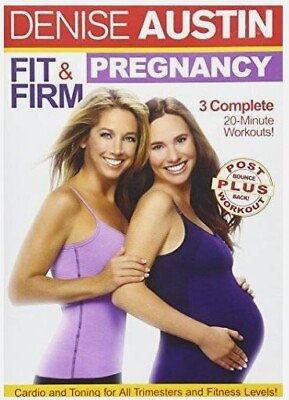 #ad Denise Austin: Fit amp; Firm Pregnancy DVD VG W Case $3.87