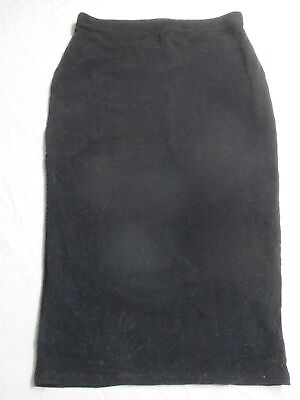 #ad Womens forever 21 black skirt sz l $18.25