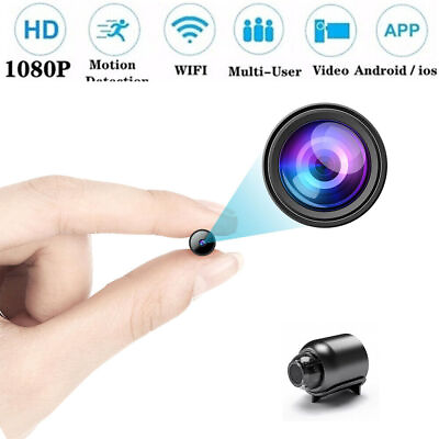 #ad 1080P Mini Spy Camera WiFi HD Hidden IP Night Vision Camcorder Home Security Cam $12.99