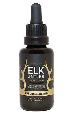 #ad Surthrival Elk Antler Gold 30mL Regenerative amp; Responsible Velvet Extract $126.34