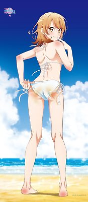 #ad #ad Oregairu Seaside Bikini Big Tapestry Wall Scroll Poster Iroha Isshiki 160cm $101.00