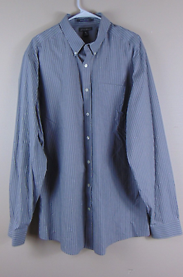#ad Eddie Bauer Button Up Top Men#x27;s TXL Tall Extra Tall Classic Free Wrinkle Free $16.13