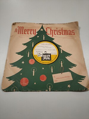 Swing with spring instrumental group the cooltones 78 record in Christmas sleeve AU $500.00