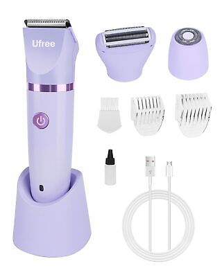 #ad Ufree Bikini Trimmer for Women Electric Razors for Pubic Legs Body Hair Face ... $52.62