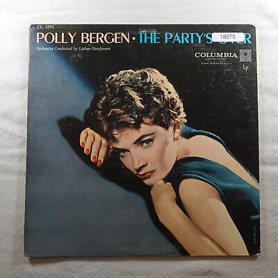 #ad Polly Bergen The Party#x27;S Over Record Album Vinyl LP $5.77