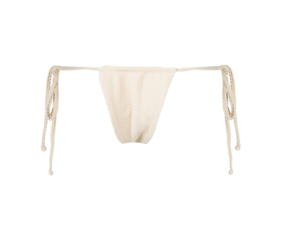 Frankies Bikinis Tia Seersucker Bikini Bottoms Size: L NWT $46.90