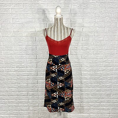 #ad LuLaRoe Multicolored Geometric Cassie Pencil Skirt Plus Size 3XL XXXL 3X $16.14