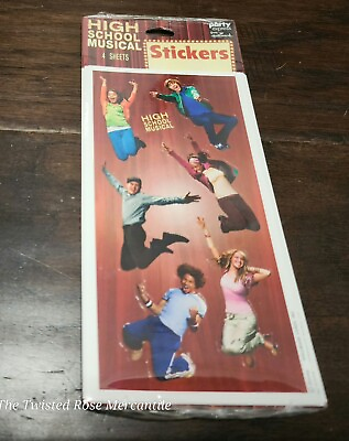 Party Express From Hallmark High School Musical Stickers 4 Sheets Per Pack $2.50