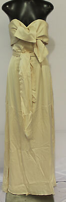 Sabo Skirt Women#x27;s Venice Bridesmaid Dress CD4 Salmon Small NWT $36.00