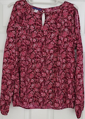 Simply Styled by Sears Women’s size M open shoulder top Blouse medium $11.99